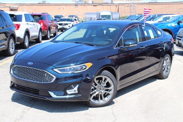 New 2020 Ford Fusion Hybrid Titanium FWD Sedan